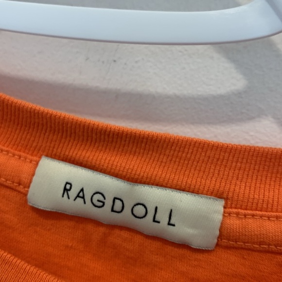 Ragdoll LA Orange Logo Shirt Size M - Picture 3 of 5